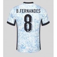Portugal Bruno Fernandes #8 Replica Away Shirt Euro 2024 Short Sleeve